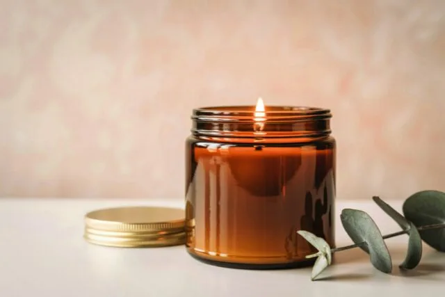 アロマキャンドルの写真